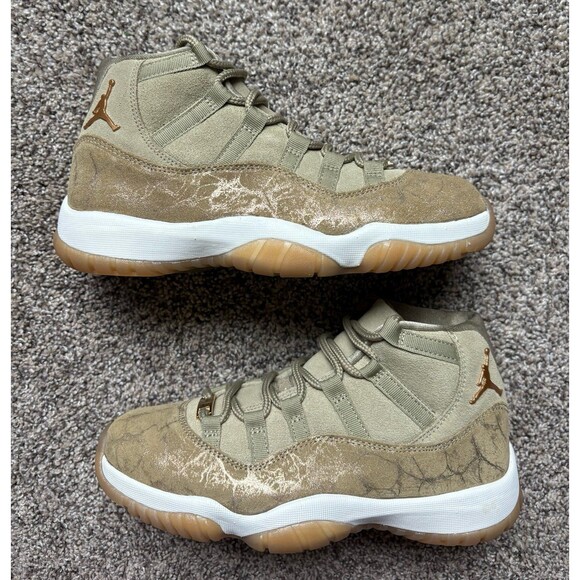 Nike Air Jordan 11 Retro Olive Lux Size 8.5 Women's - Picture 1 of 7